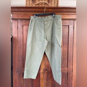 Talbots Olive Ankle Pants